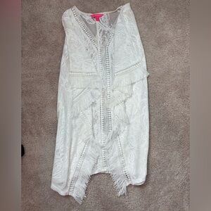 White Lilly Pulitzer Cover Up